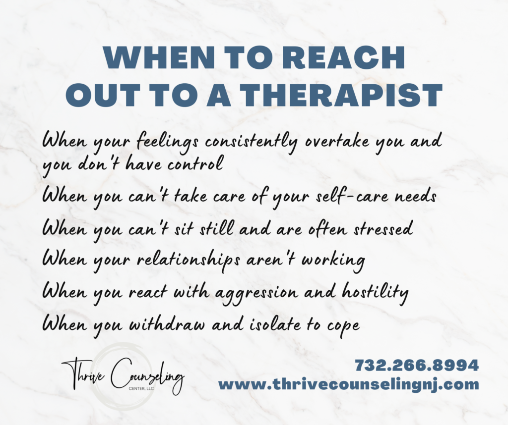 Reduce Overwhelm Therapist When is it time to seek the help of a therapist